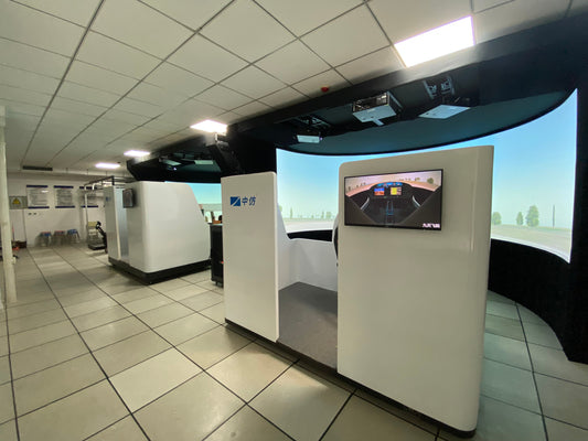 An international aviation school use CnTech CNFSimulator.FTD.DA42 level 5 FTD