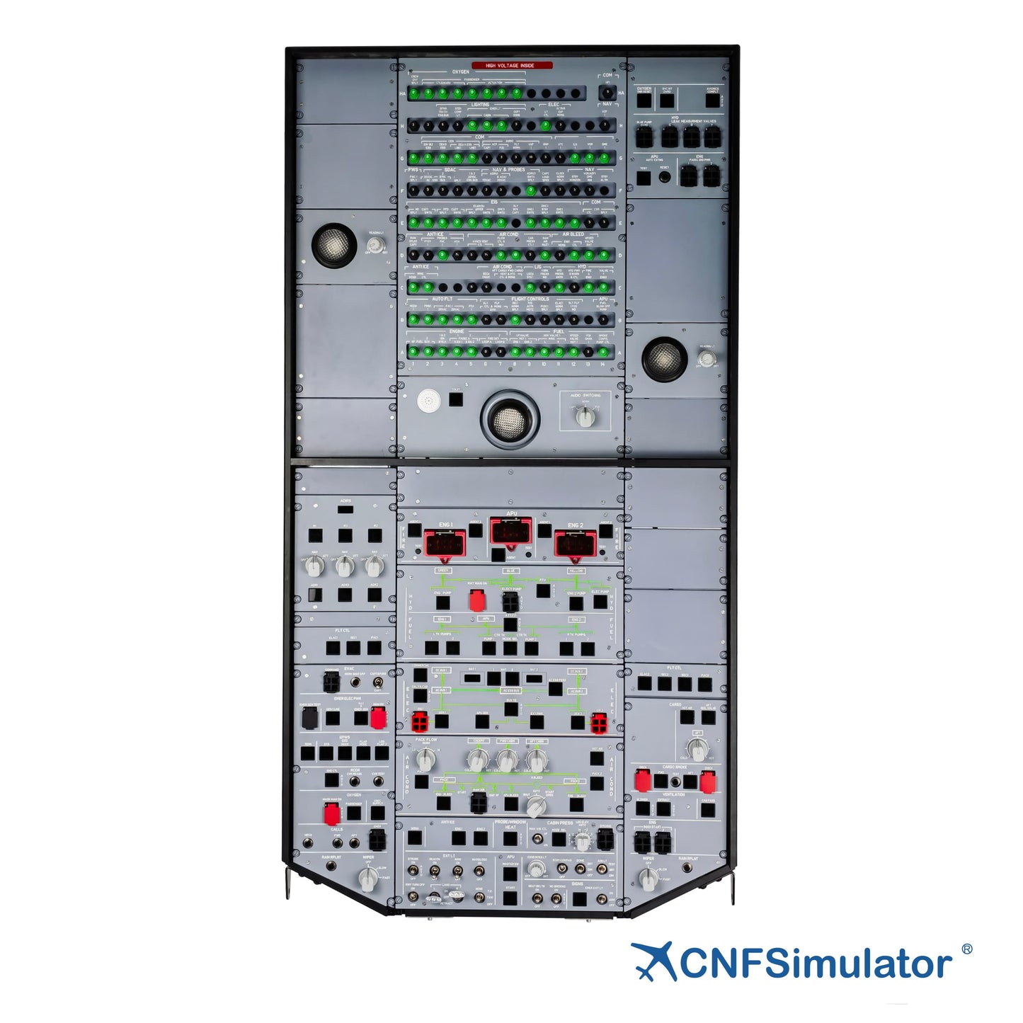A320 Simulator Overhead