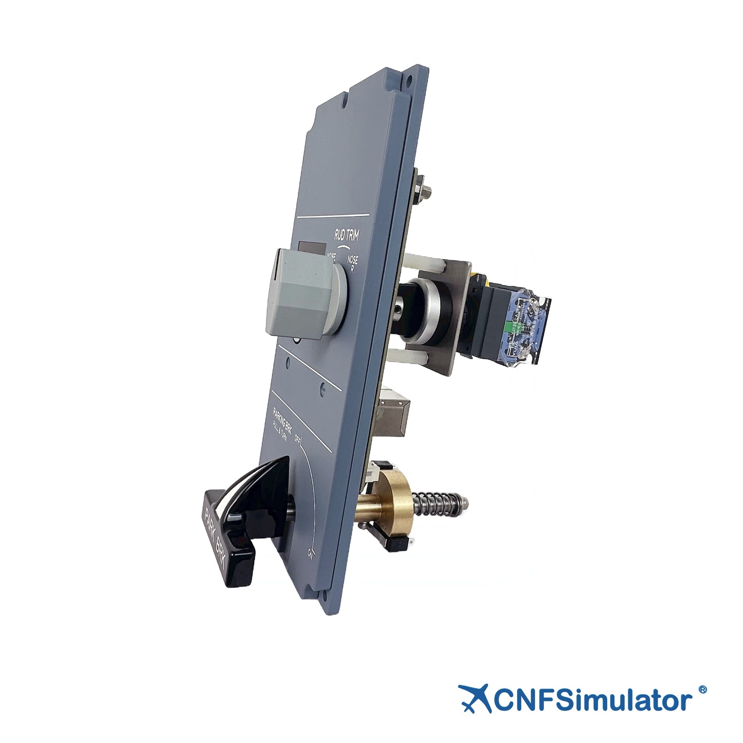 A320 Simulator Rudder Trim Parking Brake Panel PRO