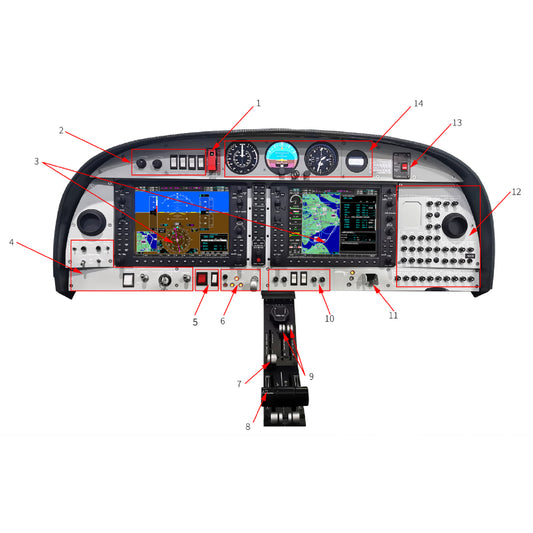 DA42 Simulator Flight Deck Set