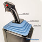 A320 Side Stick - Simulator Sidestick for MOZA AB9 Thrustmaster base