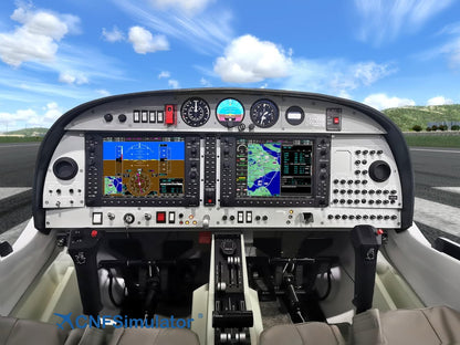 Diamond DA40/DA42 level 5 FTD flight simulator