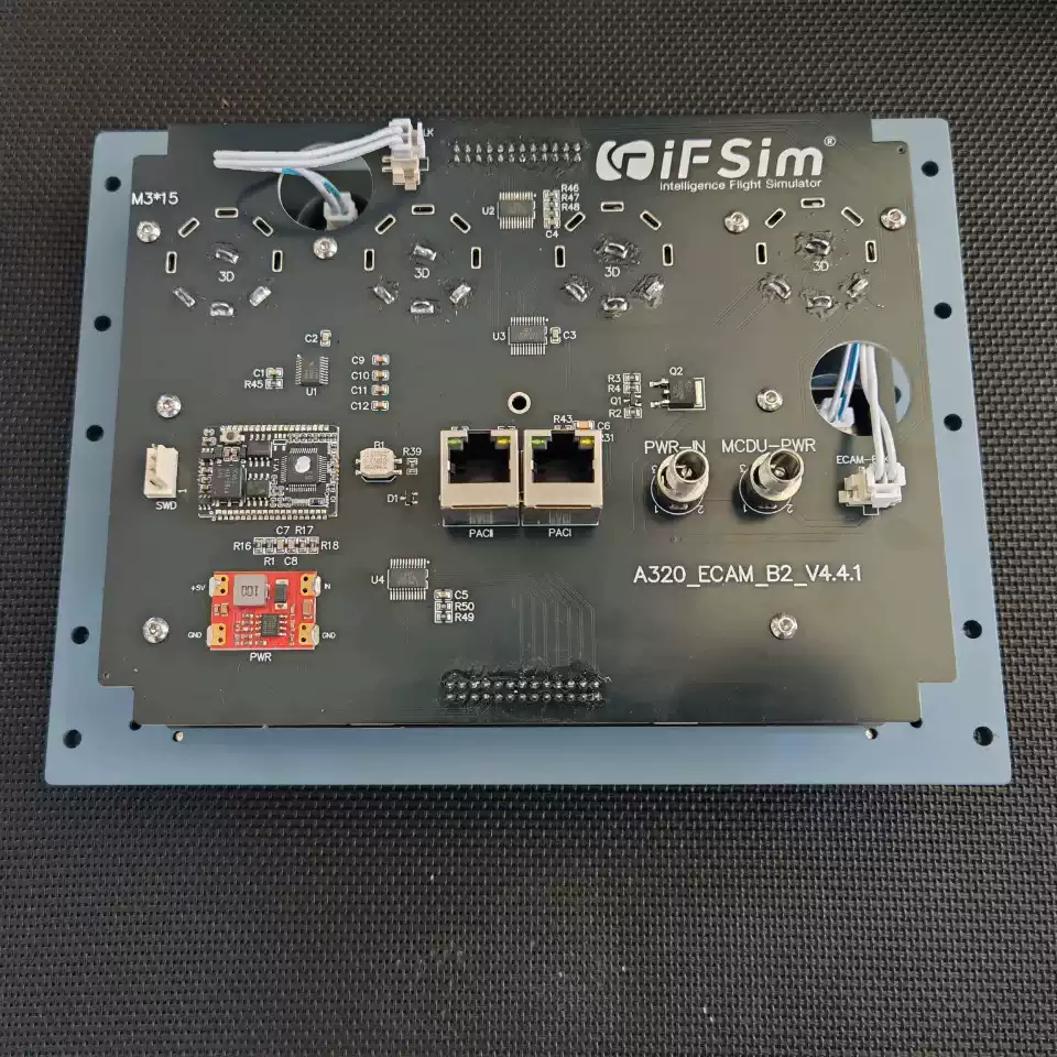 A320 Simulator ECAM
