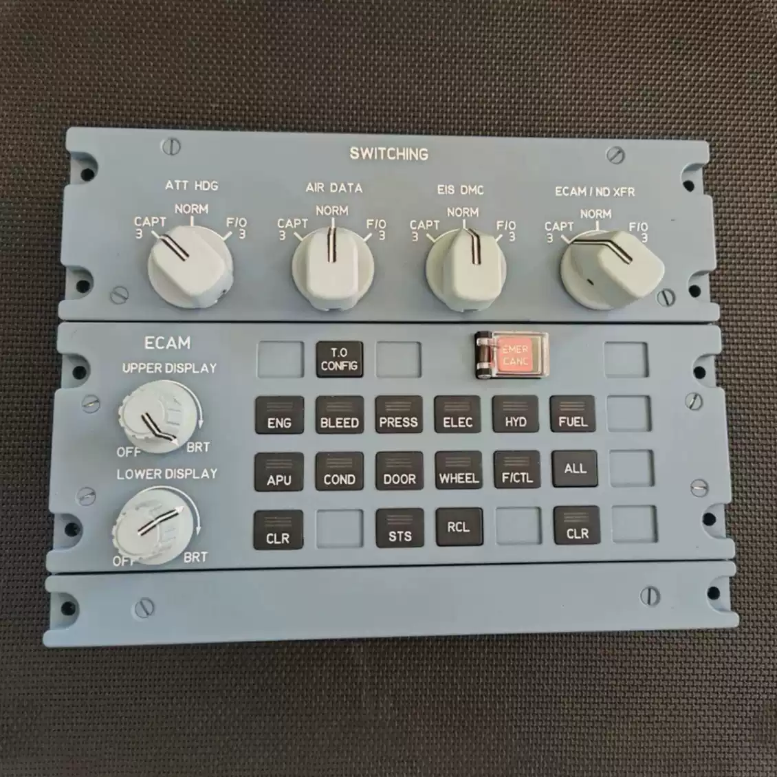 A320 Simulator ECAM