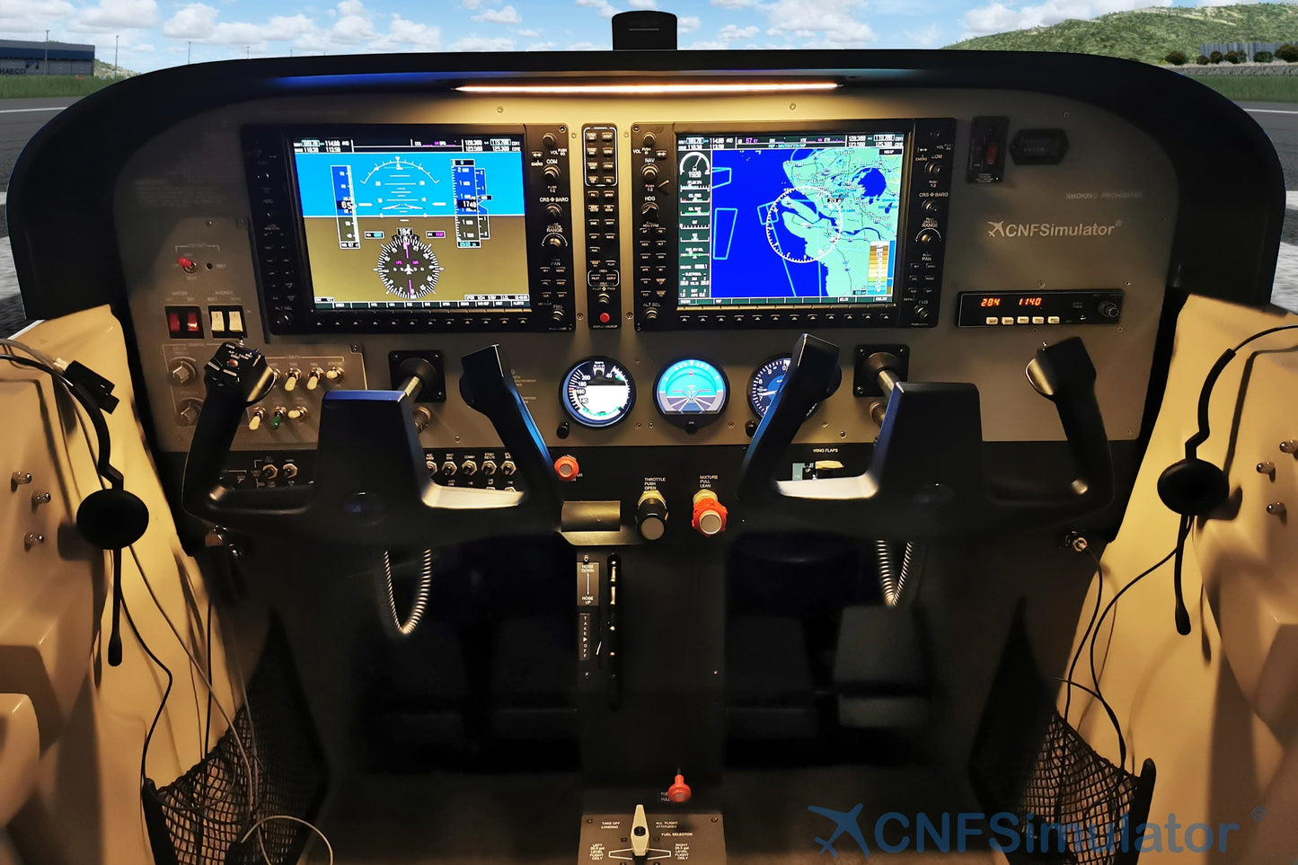 Cessna C172 Level 5 FTD Flight Simulator