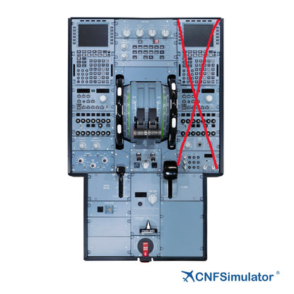 A320 Simulator Pedestal panels and shell